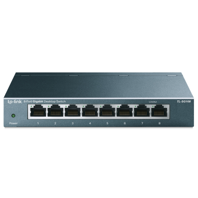 Switch TP-Link TL-SG108 8 Puertos 10/100/1000Mbps