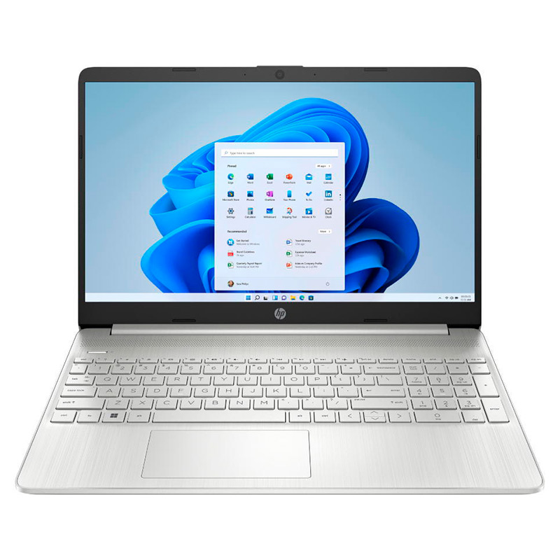 Laptop HP 15-dy2131wm 15.6" i3-1135G4 8GB RAM 256GB SSD Plateado W11 Home S Teclado Ingles