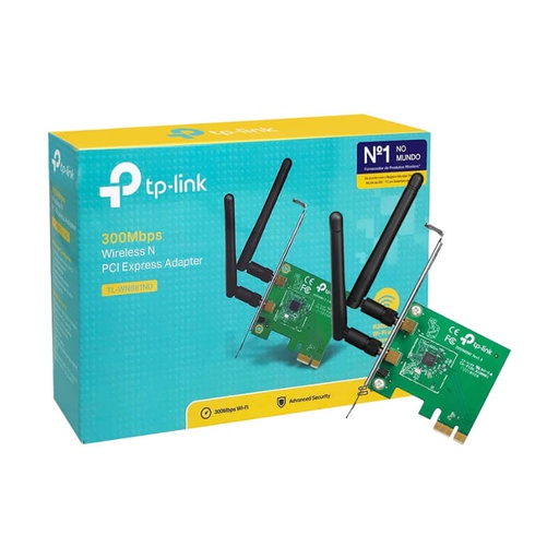 [TL-WN881ND] Tarjeta de Red Inalámbrica TP-Link PCIe TL-WN881ND 2 Antenas
