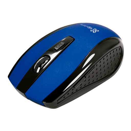 [KMW-340BL] Mouse Inalámbrico Klip Xtreme Klever 3D Óptico 1600DPI Azul