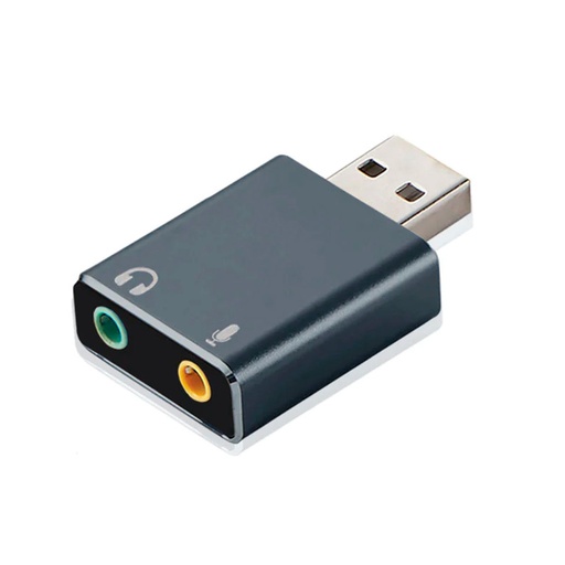 [ARG-CB-0067] Adaptador USB a 3.5mm Argom ARG-CB-0067 USB 2.0