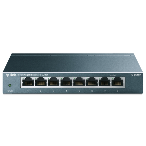 [TL-SG108] Switch TP-Link TL-SG108 8 Puertos 10/100/1000Mbps