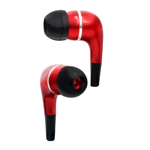 [ARG-HS-0525R] Audifonos Argom 3.5mm In-ear Ultimate HS525 Rojo