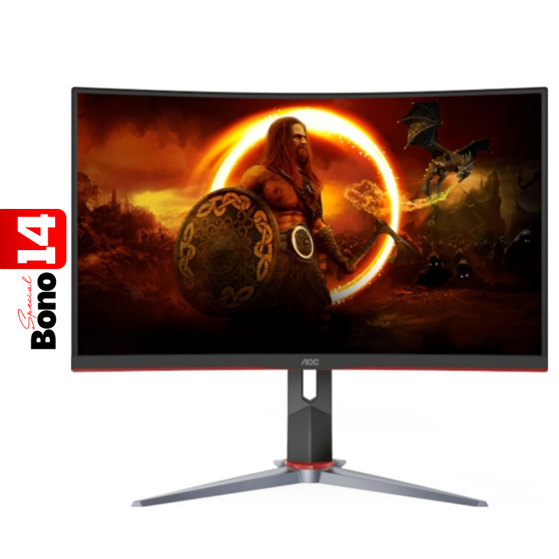 Monitor 27" LED AOC Gaming Curvo C27G2 1920x1080 165Hz VGA HDMI DP