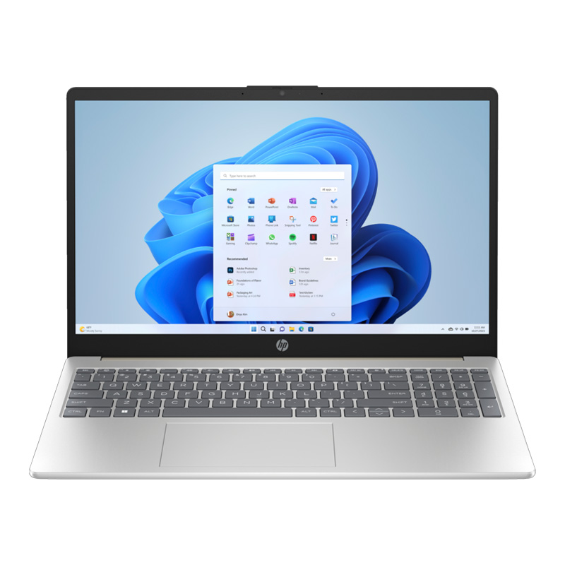 Laptop HP 15-fc0043la 15.6"  AMD Ryzen 3 7320U 8GB RAM 512GB SSD Dorado W11 Home Teclado Español