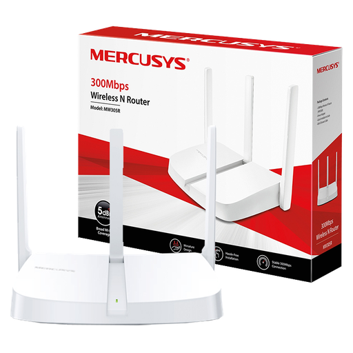 [MW305R] Router Mercusys MW305R 300Mbps 3 Antenas