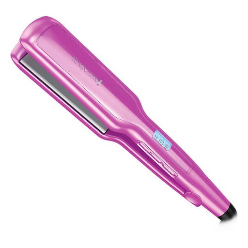 [S5520] Plancha Alisadora Remington pantalla digital con Turmalina Y Antiestática Morado