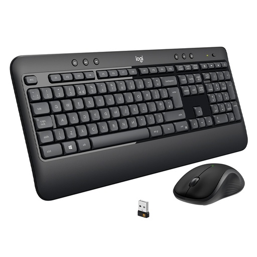 [920-008673] Teclado y Mouse Inalámbrico Logitech MK540 Advanced Negro Español