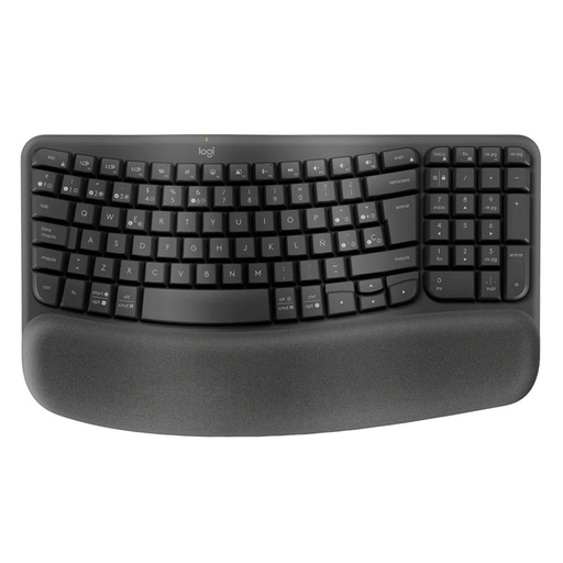 [920-012278] Teclado Inalámbrico Logitech Wave Keys Negro Español