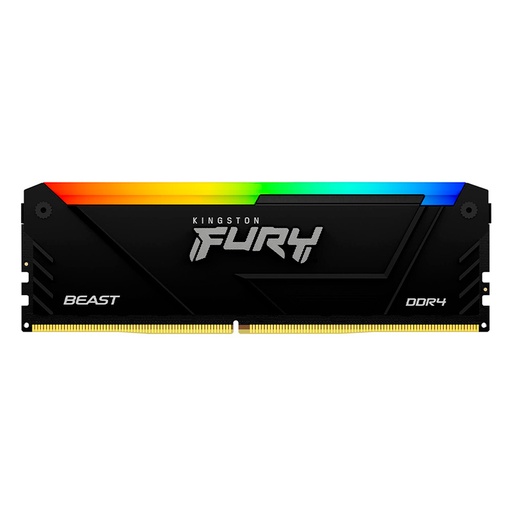 [KF432C16BB2A/16] Memoria DDR4 DIMM 16GB Kingston Fury Beast RGB 3200MHz CL16