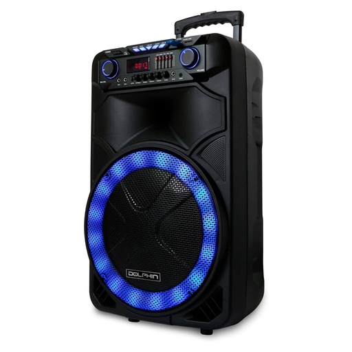 [SP-1500RBT] Bocina Dolphin SP-1500RBT Party Speaker 15" Bluetooth 3100W Negro