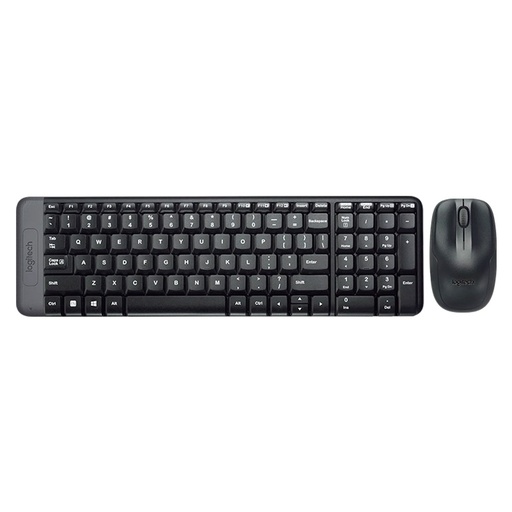 [920-004430] Teclado y Mouse Inalámbrico Logitech MK220 Negro
