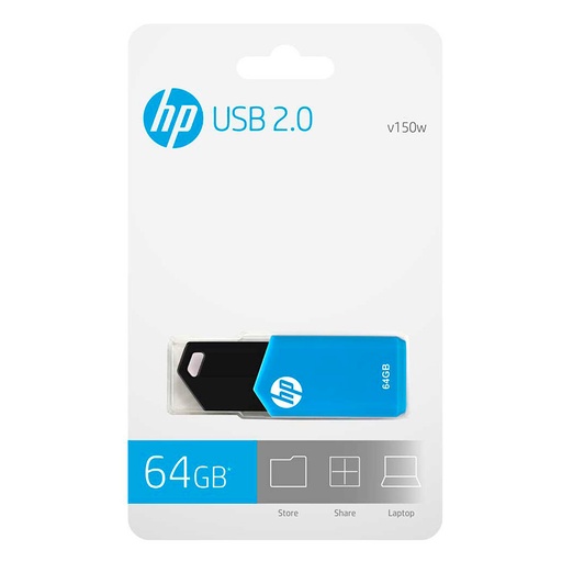 [HPFD150W-64GB] Memoria USB HP 64GB v150W 2.0