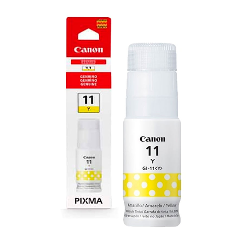 [4536C001AA] Botella de Tinta Canon GI-11 Amarillo 70ml