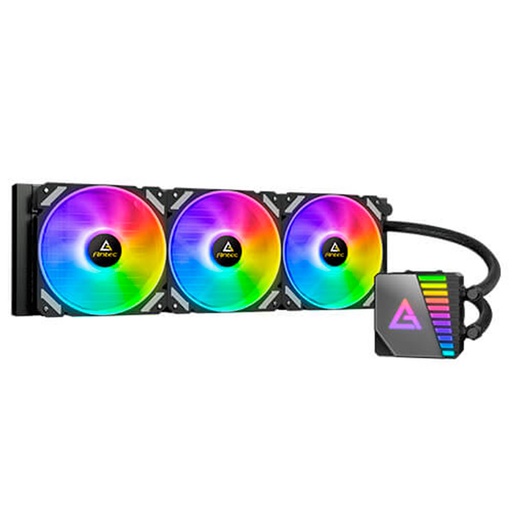 [0-761345-74044-9] Enfriador Liquido 360mm Antec Symphony 360 ARGB Negro