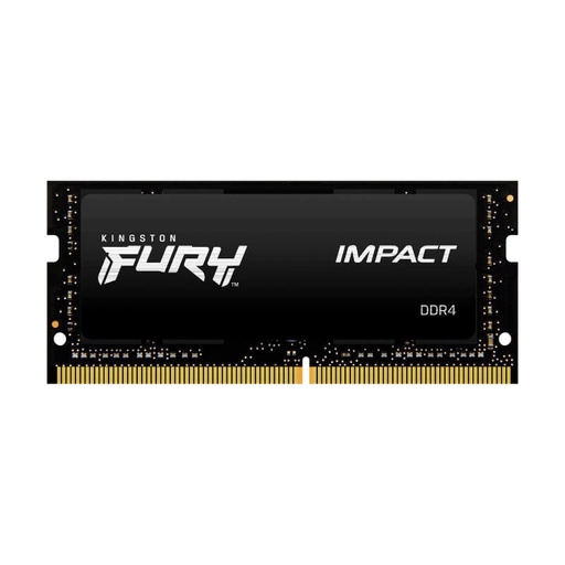 [KF432S20IB/8] Memoria DDR4 SODIMM 8GB Kingston Fury Impact 3200Mhz