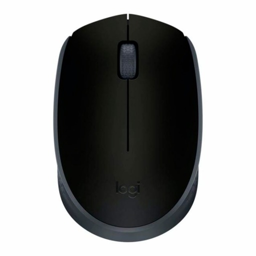[910-004940] Mouse Inalámbrico Logitech M170 Óptico 1000DPI Negro con Gris