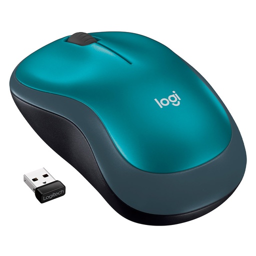 [910-003636] Mouse Inalámbrico Logitech M185 1000±DPI Azul