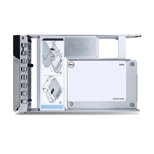 [345-BDOL] Unidad SSD SATA 2.5" 480GB Dell 512e 6Gbps Hot-Plug Uso Mixto en Caddy para 3.5" S4510