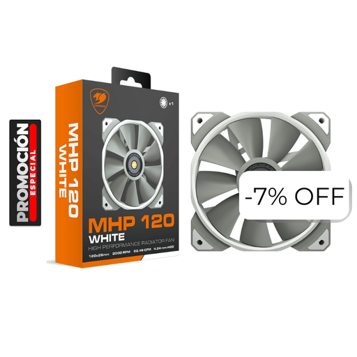 [CF-MHP12HB-W] Ventilador Cougar MHP 120mm Blanco