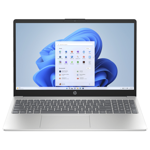 [A4BB5LA#ABM] Laptop HP 15-fd0059la 15.6" i5-1235U 16GB RAM 512GB SSD Plateado W11 Home Teclado Español