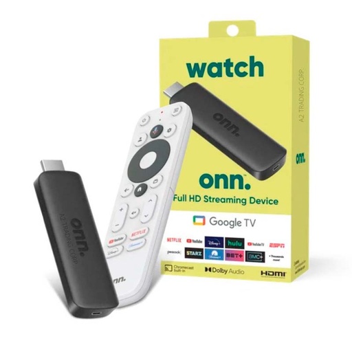[2333A] Dispositivo Onn Streaming y Video FHD Negro