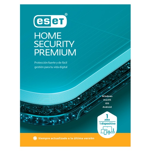 [EHSP-ESD1-1D] Licencia ESET Home Security Premium 1 dispositivo 1 Año ESD ***DIGITAL***