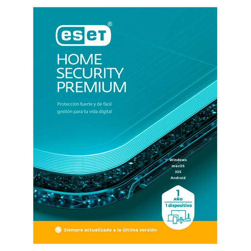 [EHSP-BX1-1D] Licencia ESET Home Security Premium 1 dispositivo 1 Año ESD ***FISICA***