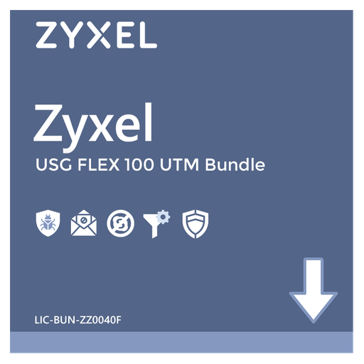 [LIC-BUN-US0007F] Licencia por 1 año para Zyxel USG FLEX 100 UTM Bundle