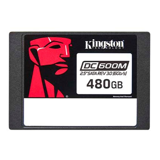 [SEDC600M/480G] Unidad SSD 2.5" 480GB Kingston DC600M  Enterprise Uso Mixto 560MBs/470MBs Datacenter SATA III 6Gbps