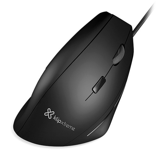 [KMO-505] Mouse Alámbrico Klip Xtreme Krest 1600DPI Negro