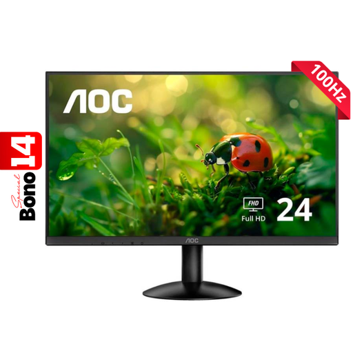 [24B30H2] Monitor 23.8" LED AOC 24B30H2 FHD 1920x1080 100Hz VGA HDMI