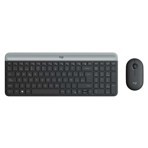 [920-009266] Teclado y Mouse Inalámbrico Logitech MK470 USB Negro Español