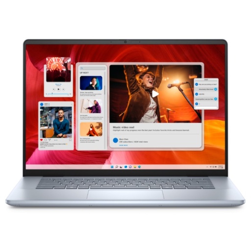 [USEICHBTS7640HCRH] Laptop Dell Inspiron 7640 16" Ultra Core 9 185H 16GB RAM 512GB SSD W11 Home Gris Claro Teclado Inglés
