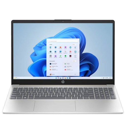 [A1UD1LA#ABM] Laptop HP 15-fc0043la 15.6" AMD Ryzen 3 7320U 8GB RAM 512GB SSD W11 Home Plateado Teclado Español