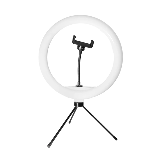 [VTA-82726] Aro de Luz VTA+ de 12" con Trípode para celular Negro + Control Bluetooth