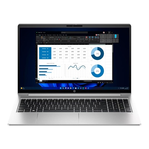 [7Y9Y0LT#ABM] Laptop HP ProBook 455 G10 15.6" AMD Ryzen 7 7730U 16GB RAM 512GB SSD Plateado W11 Pro Teclado Español