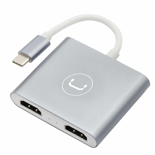[HB1103SV] Adaptador USB-C a HDMI Unno Tekno HB1103SV Plateado