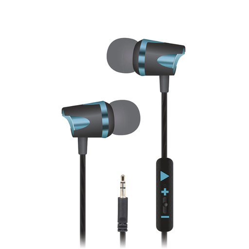 [HS7009BL] Audífonos Unno Tekno HS7206BK 3.5mm In-Ear SoulBuds Azul