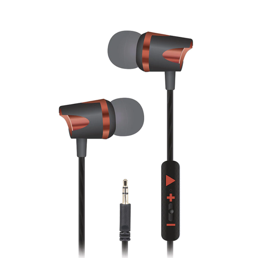 [HS7009RD] Audífonos Unno Tekno HS7009RD 3.5mm In-Ear SoulBuds Rojo