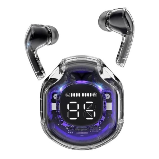 [HS7508BK] Audífonos Unno Tekno HS7508BK In-Ear Bluetooth Colores TWS con Micrófono Negro