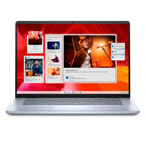 [i7640-7366BLU-PUS] Laptop Dell Inspiron 2 En 1 16" Touch Intel Ultra 7 16GB RAM 1TB SSD W11 Home Plateado Teclado Inglés