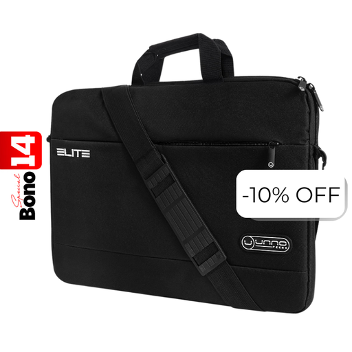 [BG2711BK] Maletín para Notebook Unno Tekno Elite 15.6" Negro