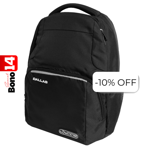[BG2501BK] Mochila Unno Tekno Dallas 15.6" Negro
