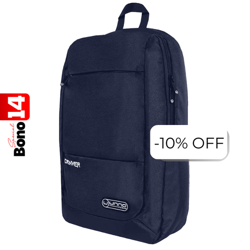 [BG2502BL] Mochila Unno Tekno Denver 15.6" Azul