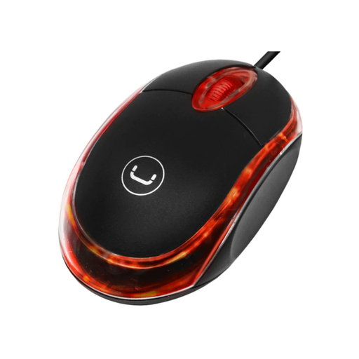 [MS6501BK] Mouse Alambrico Unno Tekno Trans 800DPI Negro