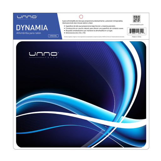 [MP6031BL] Mousepad Unno Tekno Dynamia Azul