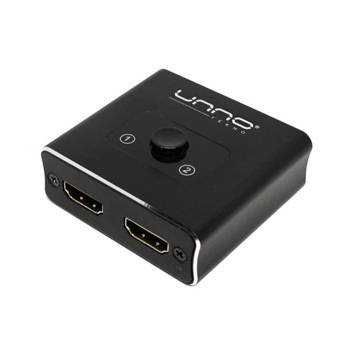[HB1201BK] Splitter Unno Tekno HB1201BK 2 Puertos HDMI