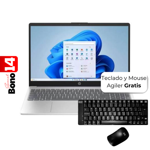 [HP-15-FD0012NR] Laptop HP 15-FD0012NR 15.6" I5-1334U 8GB RAM 512GB SSD W11 Home Gris Teclado Inglés