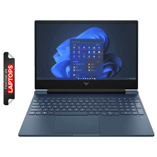 [A14LJLA#ABM] Laptop HP Victus 15-fa1097la 15.6" i7-13620H 16GB RAM 1TB SSD RTX 4050 6GB Azul Oscuro W11 Home Teclado Español